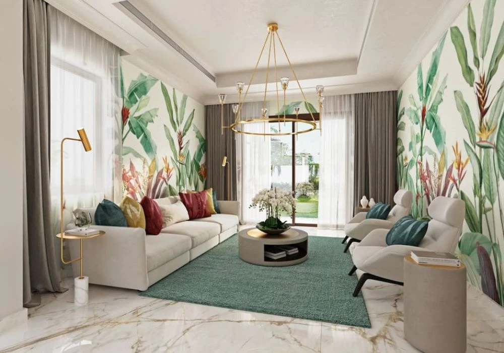 Premium grey soundproof curtains for elegant lounges