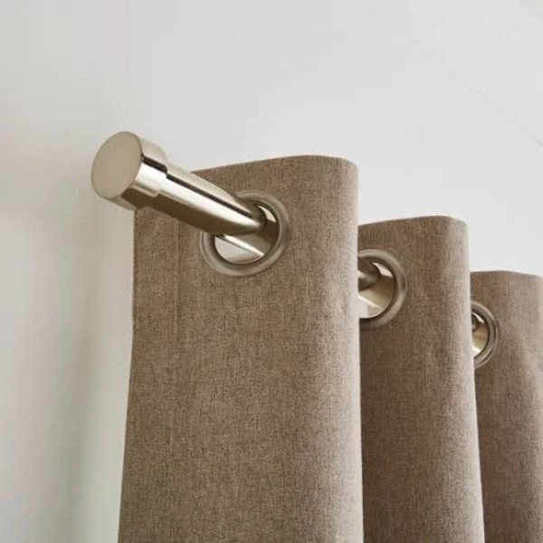 Modern silver curtain accessories metal rod