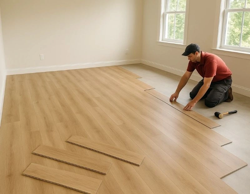 Best SPC flooring installation service in Dubai