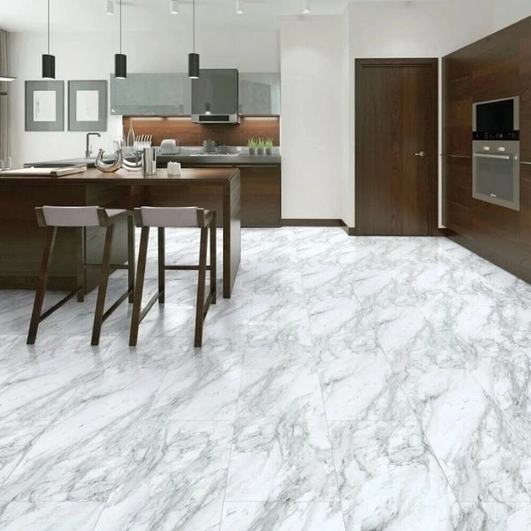 Durable kitchen marble floor tiles in Dubai
