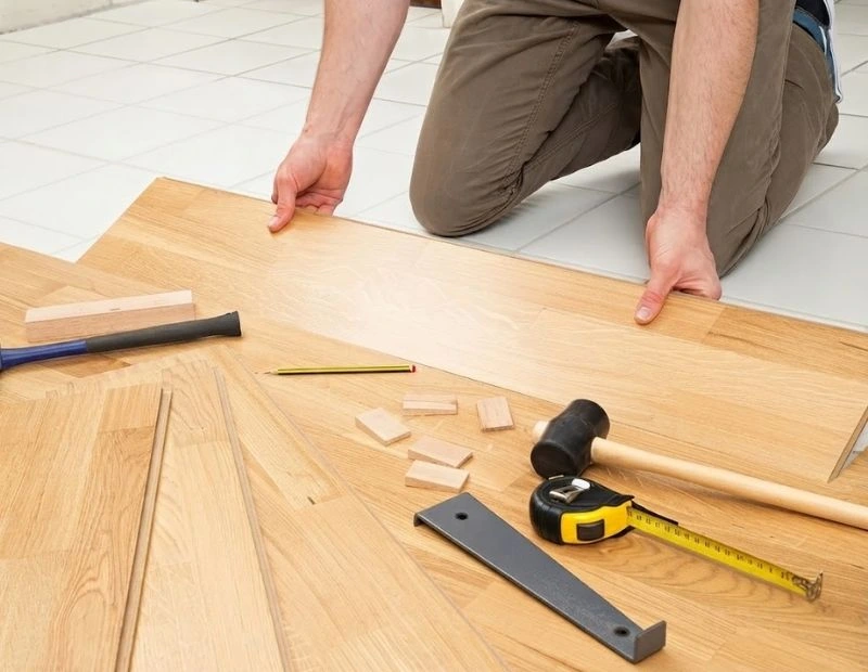 Expert subfloor testing and flooring installation Dubai