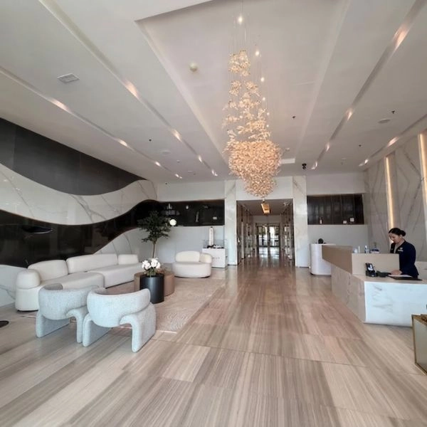 Luxury hotel flooring installation services in Dubai
