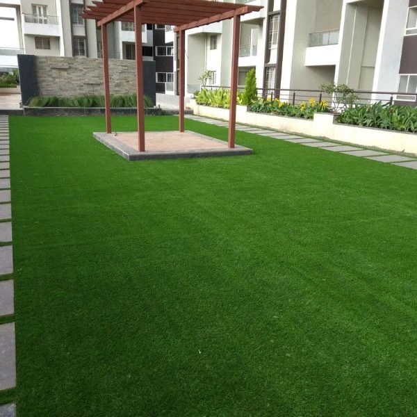 Modern artificial grass carpet for Dubai patio