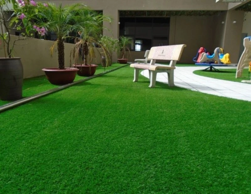 Safe artificial grass for kids playground Dubai