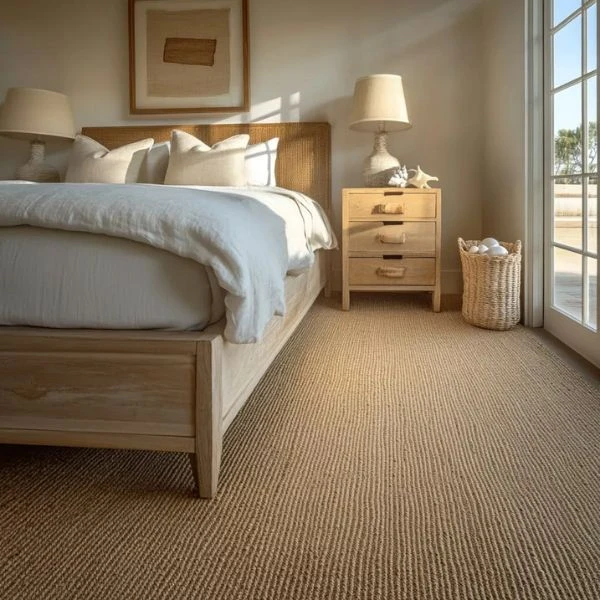 Bedroom sisal carpet in dubai