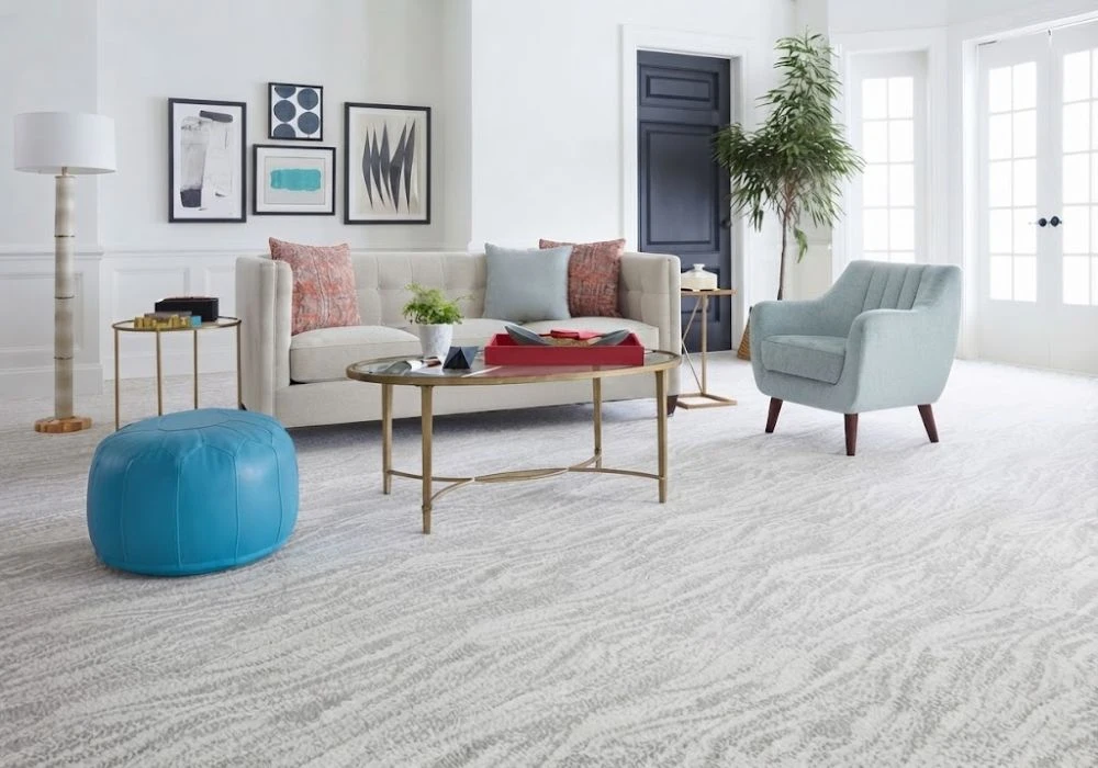 Minimalist Grey Wall To Wall Carpets
