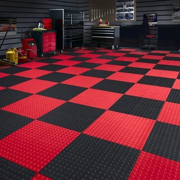 Durable garage rubber floor mats Dubai
