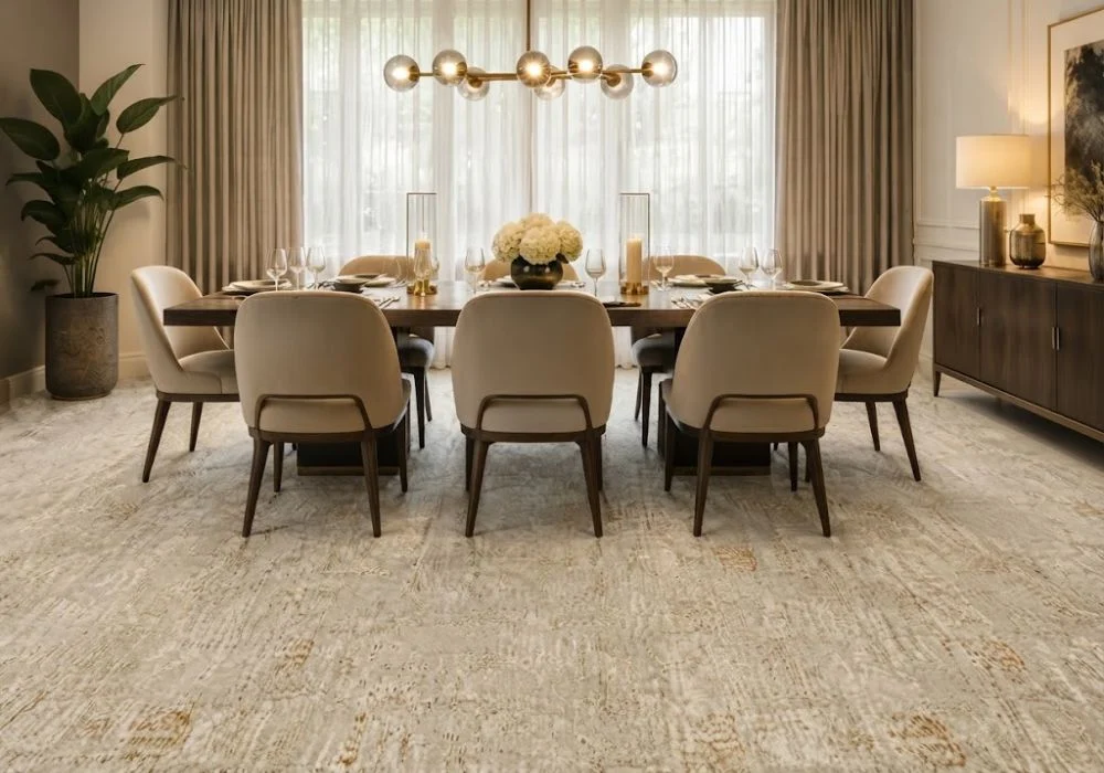 Luxury Dining Space Wall Carpets