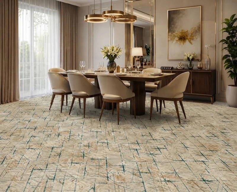 Elegant Dining Room Wall Carpets