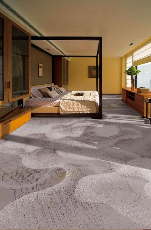 Luxury Bedroom Patterned Wall Carpets