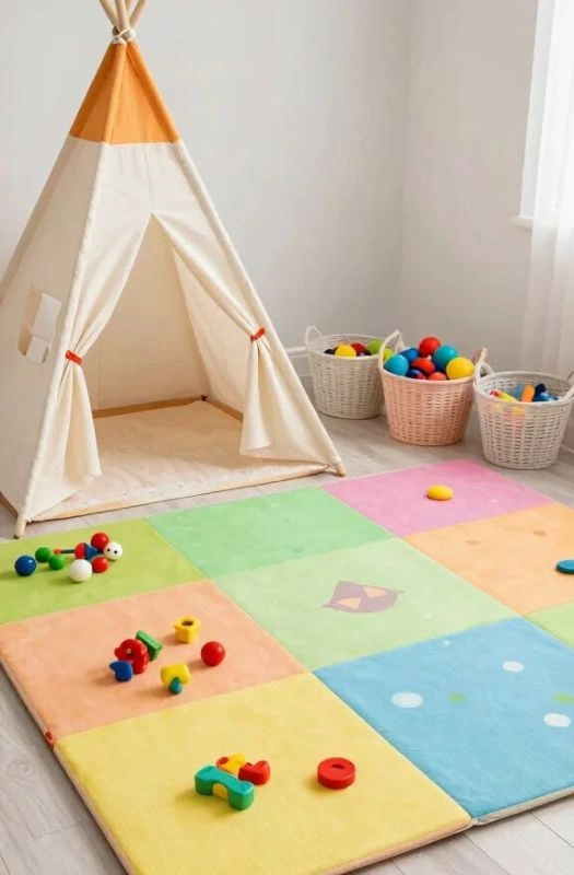 Colorful Foam Play Mat For Nursery